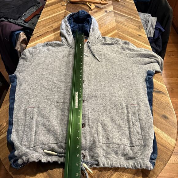 Robert Graham Sweatshirt Hoodie Cardigan Button Up Sweater Camo Men’s Large - Picture 7 of 8